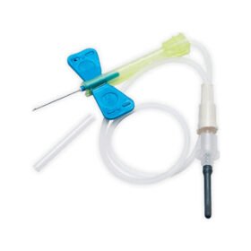 EQUIPO ALADO CON SAFETY LOCK   (SISTEMA PARA TOMA DE MUESTRAS)    NO. 21G X 3/4-5