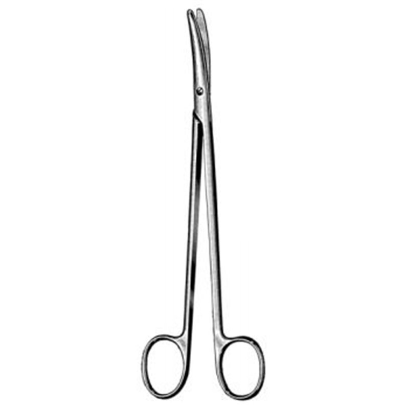 TIJERA METZEMBAUM CURVA PARA TEJIDOS DE 25 CM CAT: 08.281.25 - Imcolmedica