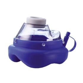 MASCARILLA EN SILICONA. No. 0 (PEDIATRICO PEQUENO) CON AGUJERO - PARA  AMBU