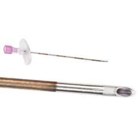 AGUJA PARA ANESTESIA EPIDURAL, TIPO TOUHY WEISS 18Ga. X 3 ?  CON ALETAS  REF: 405188