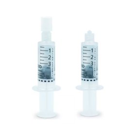 JERINGA PRELLENADA CON SOLUCION  SALINA AL 0.9% DE 3 ML.