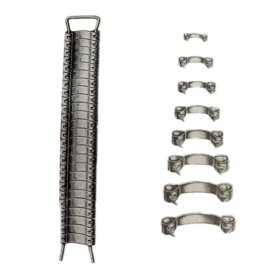 AGRAFES DE MICHEL DE 12 X 2.5 MM