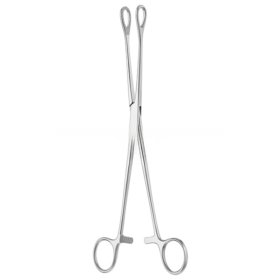 PINZA FOERSTER RECTA ESTRIADA  PORTA ESPONJA DE 18  CM CAT: 16.170.18