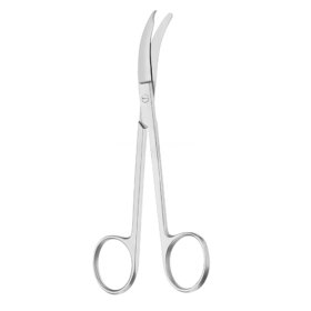 TIJERA DE NORTHBENT CURVA PARA RETIRO DE PUNTOS DE 13 CM.