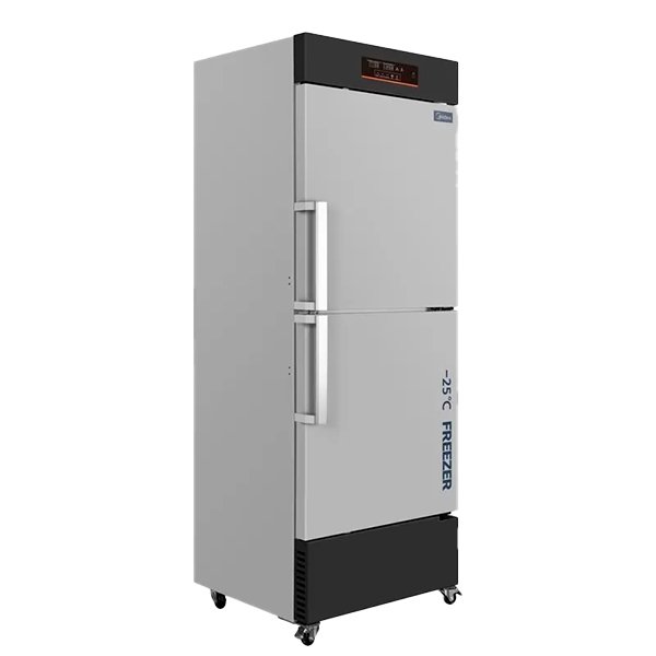 REFRIGERADOR /CONGELADOR DE 350 LITROS - PARA MUESTRAS BIOLOGICAS, CRIOCONSERVACION DE MUESTRAS A -25°C Y ALMACENAMIENTO DE BIOLOGICOS.