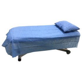 SOBRESABANA 210 x 145 cm - DESECHABLE -   AZUL MEDICO